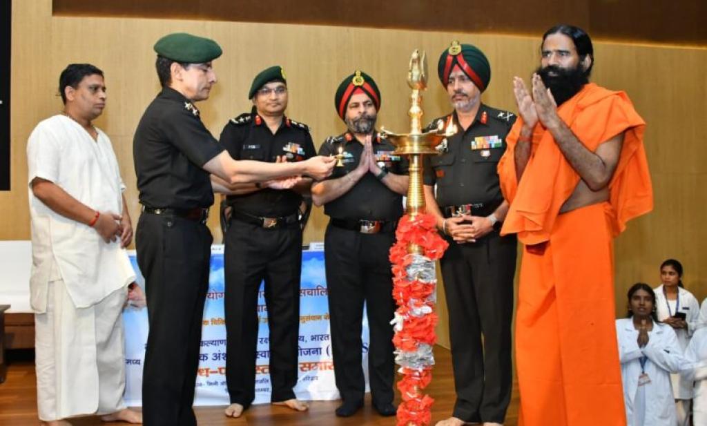 बड़ी खबर(हरिद्वार)पतंजलि की बड़ी पहल.पूर्व सैनिकों व परिवारों को पतंजलि में मिलेगा निःशुल्क इलाज।।